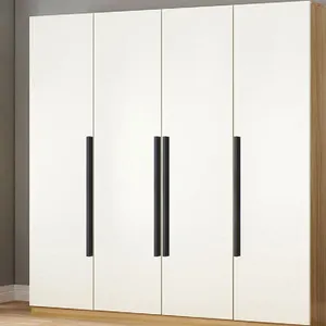 Poignée de prix d'usine profilé en aluminium anodisé armoire de cuisine en aluminium caché personnaliser poignée de porte de garde-robe
