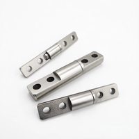 Bisagra de torsión de un solo eje con parada libre de 360 grados, eje amortiguador, bisagra giratoria de acero inoxidable mecanizada por CNC para portátiles y dispositivos médicos