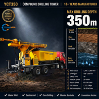 Plataforma de Perforación de Pozos de Agua Montada en Camión YCT350 de 350m en Venta desde China