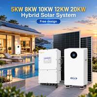 EITAI Hybrid-Energie Netzunabhängiges 5kW 10kW 20kW 30kW Komplettes Solarstrom-Panel-System-Kit für Haushaltsenergie