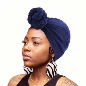 Pañuelos Turbantes de Voile Suaves y Elásticos para el Cabello Largo, de 180*60cm, para Uso en Dormir y Spa, Venta al por Mayor, Personalizables y a la Moda para Mujer - Product Image 3