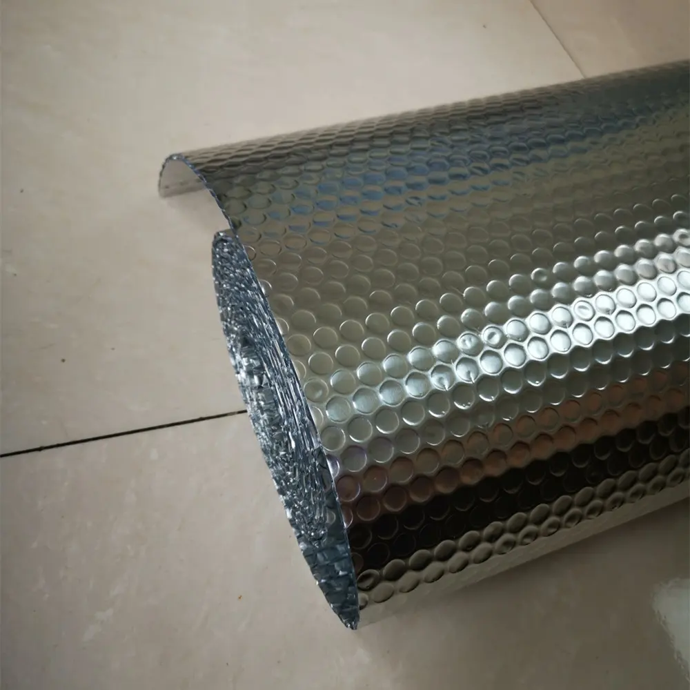 자기 접착 알루미늄 호일 거품 절연 시트 자동차 방음 단열 진동 댐핑 재료