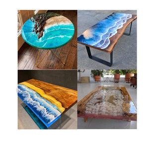 Moule en silicone pour table en géode, rond/rectangulaire/carré, moule pour table basse, moule en résine époxy pour table - Product Image 2