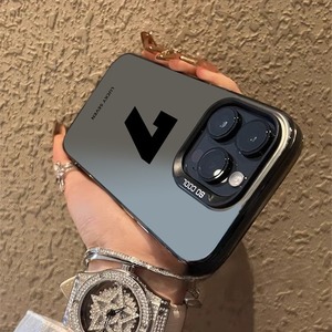 Per iphone 14 13 uno per custodia del telefono stampa logo etichetta adesiva personalizzata per iphone 15 <span class=keywords><strong>pro</strong></span> max casi lettera personalizzata - Product Image 3