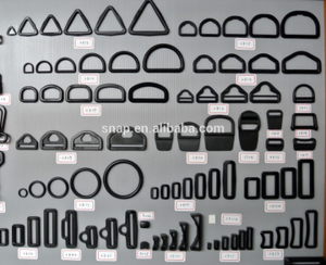 Hebilla de cinturón de anillos en D de plástico ajustable personalizada de alta calidad para piezas y accesorios de bolsas de exportación - Product Image 2