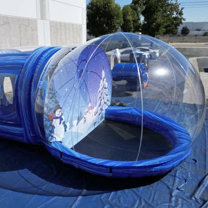 Globe de neige gonflable festif avec lumières LED pour <span class=keywords><strong>les</strong></span> locations de <span class=keywords><strong>vacances</strong></span> d'hiver - Product Image 1