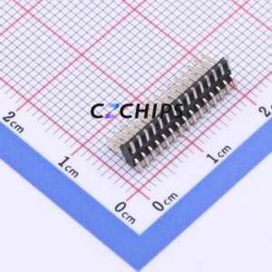PZ127-2-15-S Pin Header SMD,P=1.27mm Connector ( Pin Structure: 2x15P )( Pitch: 1.27mm )( Row Spacing: 1.27mm ) - Product Image 2