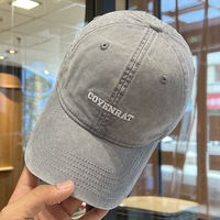 Casquette de baseball oversize unisexe, design amincissant le visage, mode printemps/été, grande taille, broderie PVC, visière réglable à bord profond