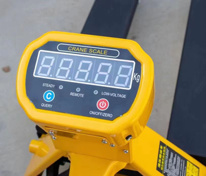 Transpaleta Manual Electrónica de 2t, Transportador de Carga, Elevador de Palets, Carretilla Manual para Mover Palets, Mide el Peso con Precisión - Product Image 3