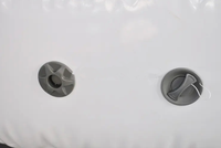 Bulle transparente en PVC sans tunnel, tente de camping gonflable pour enfants