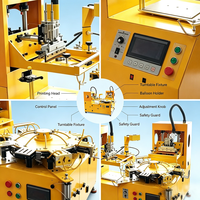 Nouvelle machine de sérigraphie rotative semi-automatique Meichao à 8 postes pour ballons, 2 couleurs, déchargement automatique, système à air chaud, 300x400mm