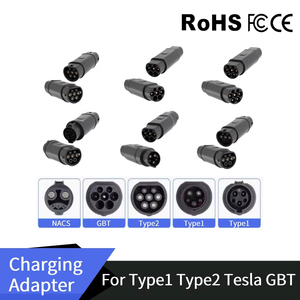 Adaptateur de chargeur EV de type 2 à type 1, 32A MAX, compatible avec le chargeur de type 2 pour <span class=keywords><strong>voiture</strong></span> électrique avec <span class=keywords><strong>prise</strong></span> de charge de type 1 - Product Image 1