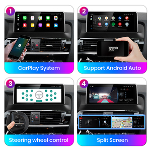 Junsun AI קול אלחוטי CarPlay רכב רדיו מולטימדיה עבור BMW X3 F25 X4 F26 2014-2016 DSP 4G אנדרואיד אוטומטי GPS 2 דין autoradio - Product Image 5