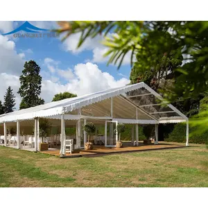 Large White Transparent Aluminum Infinite Design Trade Show Tents Outdoor Extension Big Event Wedding Party Marquee Tent