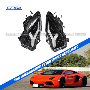 ไฟหน้า LED สีขาวอุ่นแบบพลาสติกสำหรับ Lamborghini Aventador LP700 ของแท้ รุ่น OE 471941003G 471941004G - Product Image 2
