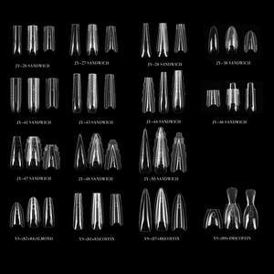 Outil d'Extension d'Ongles Double Face Haut et Bas Dual <span class=keywords><strong>Form</strong></span> Logo Personnalisé 2 en 1 Dual <span class=keywords><strong>Form</strong></span> Sandwich pour Ongles - Product Image 6