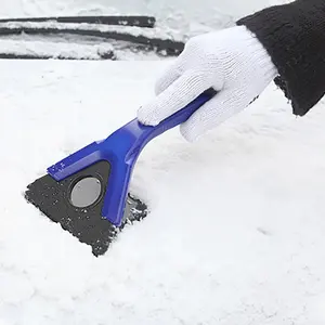 Скребок для снега, многофункциональный скребок для лобового стекла автомобиля, скребок для льда, лопатка для снега, разморозка, щетка для защиты стекла автомобиля