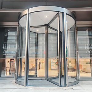 <span class=keywords><strong>Porta</strong></span> Girevole Automatica <span class=keywords><strong>a</strong></span> 3 Ante in Lega di Alluminio e Vetro <span class=keywords><strong>per</strong></span> Uso Esterno in Hotel <span class=keywords><strong>a</strong></span> Prezzo di Fabbrica - Product Image 3