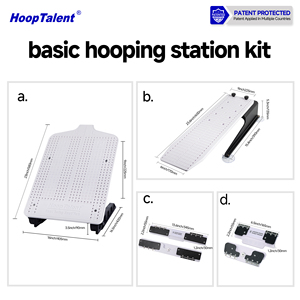 Kit de Inicio Magnético Mighty Frame Hooping Station Board para Máquinas de Bordar <span class=keywords><strong>Janome</strong></span> <span class=keywords><strong>MB4</strong></span> MB4S MB7 MB7S - Product Image 5