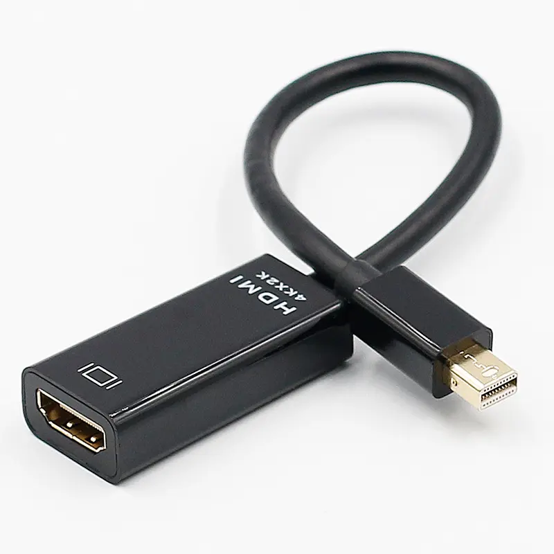 พอร์ตมินิ4K เป็น HDMI สายอะแดปเตอร์ MINI DP (รองรับ Thunderbolt) เป็นสาย HDMI พร้อม MacBook air/ Pro, Surface pro/dock