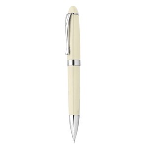 Bolígrafo de Metal Blanco con Mecanismo de Clic, Personalizable con Logotipo, para Deportes y Eventos - Product Image 1