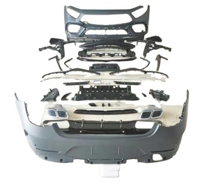 C257 diffuseur de lèvre avant becquet Bodykit mise à niveau AMG GT63S Kit de carrosserie pour <span class=keywords><strong>Mercedes</strong></span> <span class=keywords><strong>Benz</strong></span> <span class=keywords><strong>CLS</strong></span> C257 2018 2019 2020 <span class=keywords><strong>2021</strong></span> 2022 - Product Image 1