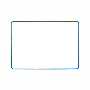 Pizarra de Doble Cara para el Aula, Pizarra Blanca sin Marco con Borrador y Juego de Marcadores - Product Image 3