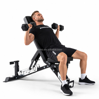Bancs de musculation réglables à trois positions Zoshine pour la maison, multifonctionnels, pour curls et développés couchés