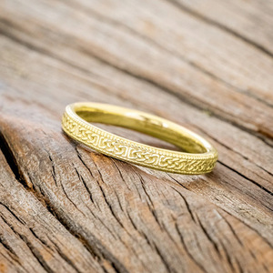 Q989 Anello Nuziale in Oro Giallo Classico Unisex per Matrimonio Gioielleria Fine - Product Image 3