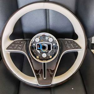 2025 nouveau prix de gros accessoires de véhicule de haute qualité Led manette de vitesse lumières volant en Fiber de carbone pour Mercedes Benz - Product Image 2