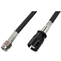 Câble d'antenne coaxial pour autoradios Rg58 Crimp Male Raku 2 RAST-II RAW COMA HC97, boîtier en plastique, connecteur auto droit 4G