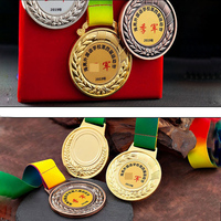 Noble fabricant, médaille de sport en métal, or, argent, Bronze, Logo personnalisé, trophée, médaille d'artisanat