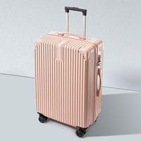 Valise de voyage rigide à roulettes de haute qualité avec ouverture frontale, en ABS et PC