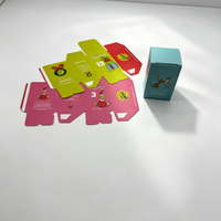 Kundenspezifische OEM/ODM Logo Umweltfreundliche Recycelbare Tragbare Faltbare Kartonbox CMYK-Bedruckt Kleine Baby-Weihnachts-Fläschchen-Papierbox Hochzeit