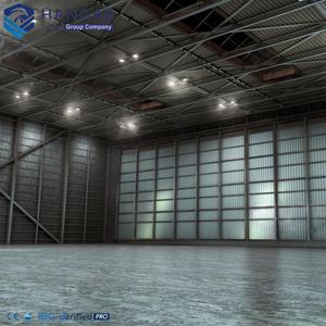 Hanggar Baja Struktur Baja Ringan Prefabrikasi Pusat Perbelanjaan Modern untuk Pesawat Pribadi Layanan Khusus - Product Image 3