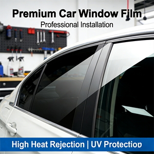 فيلم ذكي لتظليل نوافذ السيارات، مقاوم للأشعة فوق البنفسجية، من مادة PET، قابل للإزالة، فيلم إلكتروني لحماية خصوصية السيارة - Product Image 5