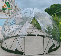 Dôme igloo transparent pour jardin extérieur, petit dôme igloo pour fête en plein air, dôme igloo transparent en forme de bulle