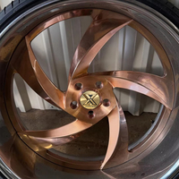 Jantes forgées XJ Custom Deep Lip 2 pièces 3 pièces 24 pouces 26 pouces chromées pour C10 Cutlass Impala Carlo