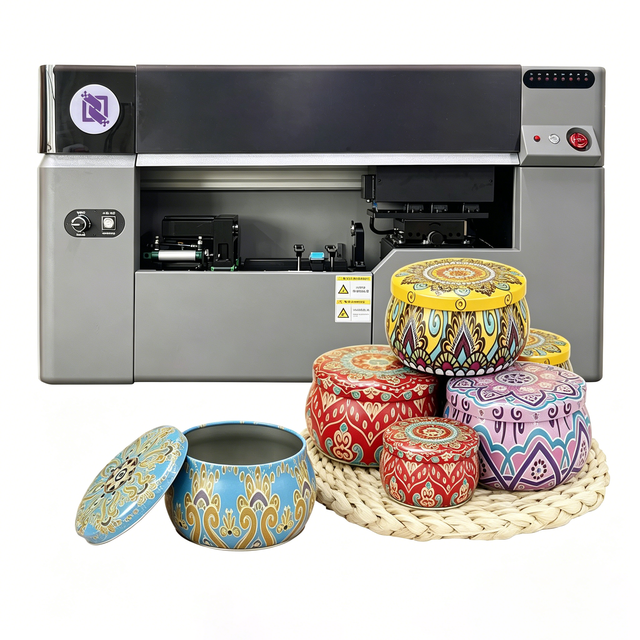 Portable Desktop UV Cylinder Printer for Start-up Business 360 Degree Rotary Digital Mug Bottle Printing Machine