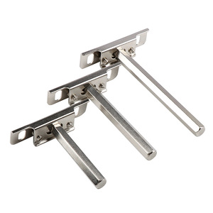 JINNATE Concealed Shelf Support <b>Bracket</b> Cold Rolled Steel Hidden Partition Furniture Hardware - Product Image 2