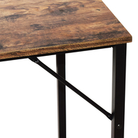 Petites tables de bureau d'ordinateur de qualité supérieure avec étagère pour ordinateur