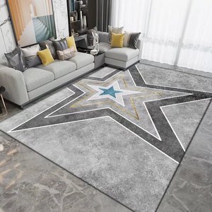 Elegante grande porte europeu estilo sala tapetes venda quente e personalizável para anti-derrapante e fácil manutenção