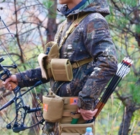 Sac de poitrine portable d'extérieur multifonctionnel et léger pour la randonnée, le camping et le transport de télescope
