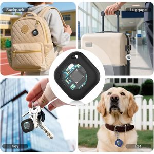 Traceur GPS intelligent Natyos, batterie rechargeable, contrôle par application pour clés, sacs, bagages, iOS - Product Image 5