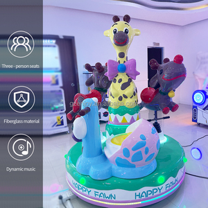 Simulatore di Volo per Bambini con Rotazione a 360° e Sollevamento, Giostra per Centri Commerciali e Sale Giochi al Coperto - Product Image 3