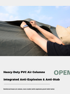 Carpa Inflable Tipo Cápsula Espacial HOUMU de 9 m² para 6 Personas, Carpa Familiar para Glamping de Algodón TC con Protección UPF50+ y Accesorios Completos - Product Image 2