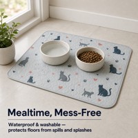 Tapis pour animaux de compagnie AOSEN, lavable, imperméable, antidérapant, absorbant, réutilisable, avec dessus matelassé pour cage, canapé, maison, impression personnalisée acceptée
