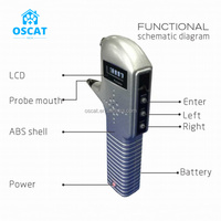 Instrument vétérinaire OSCAT ophtalmique hôpital pour animaux de compagnie chien chat utiliser tonomètre Portable animaux pour clinique