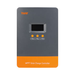 PowMr MPPT 80A 12V <span class=keywords><strong>24V</strong></span> 36V 48V Auto Panel Solar Sistema Regulador Soporte Controlador de carga solar paralelo - Product Image 4