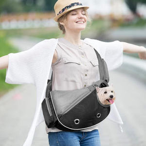 Free sample Pet <b>Carrier</b> Bags Reflective Portable Durable Breathable Neck <b>Sling</b> Single Shoulder <b>Dog</b> Bags Adjustable Backpack Bag - Product Image 6